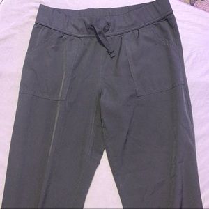 cropped athletic joggers